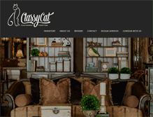 Tablet Screenshot of classycatconsignmentfurniture.com